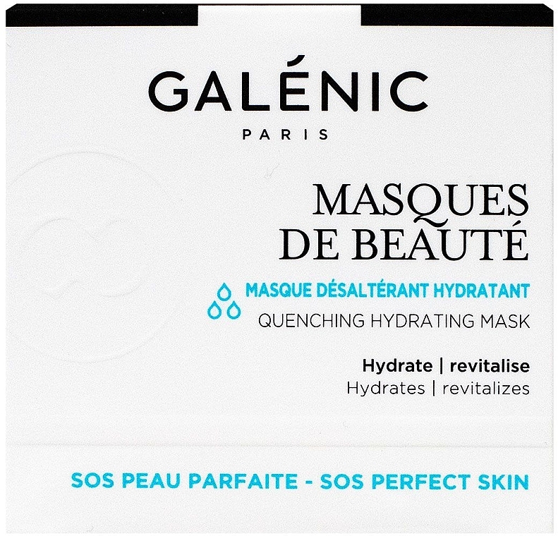 Інтенсивна зволожувальна маска для обличчя - Galenic Masques de Beaute Quenching Hydrating Mask — фото N2