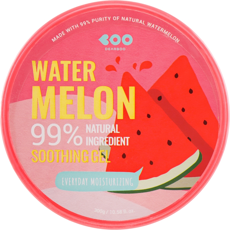 Универсальный гель с экстрактом арбуза - Dearboo Watermelon Soothing Gel 99% — фото N1