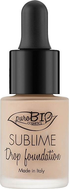 Жидкая тональная основа - PuroBio Cosmetics Sublime Drop Foundation