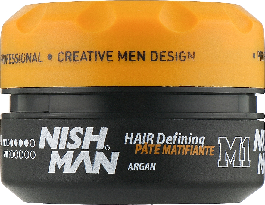 Паста для укладки - Nishman Hair Defining Matte Paste M1 — фото N2
