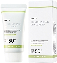 Сонцезахисна основа під макіяж з SPF50+  - Naexy Heartleaf Make-Up Base Sunscreen SPF50+ — фото N1