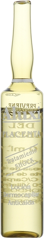 Ампули для лікування випадання волосся й для активного росту - Aluxi Placenta — фото N1
