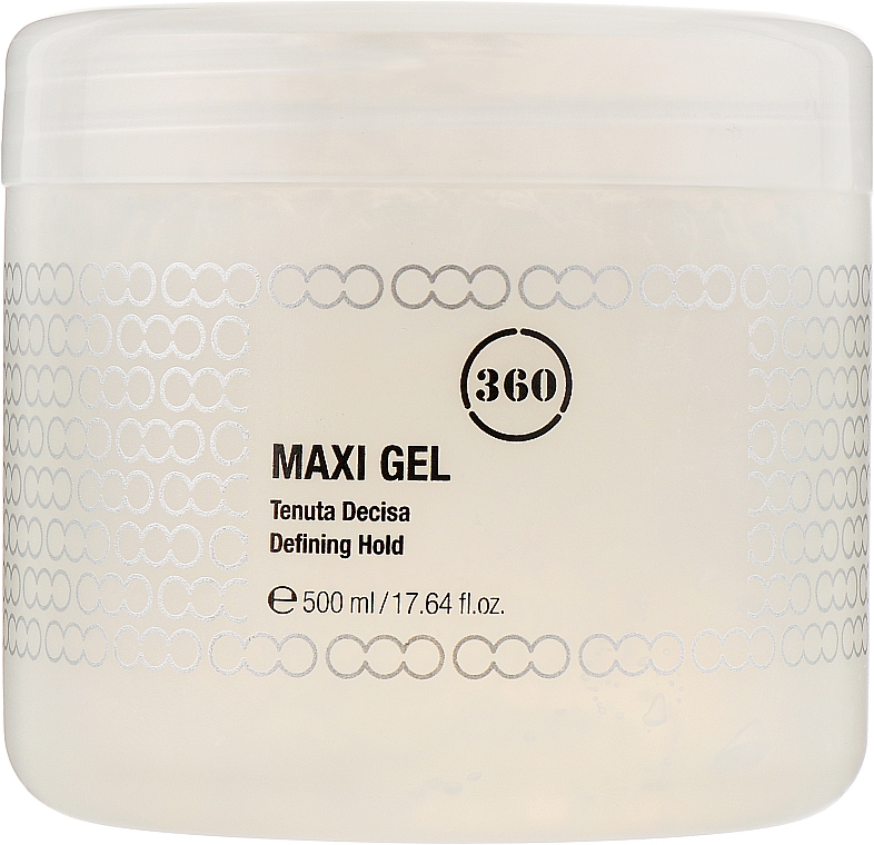 Гель для укладки волос сильной фиксации - 360 Maxi Gel — фото N1