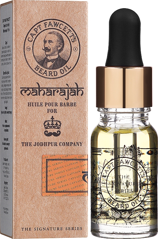 Олія для бороди - Captain Fawcett Maharajah Beard Oil — фото N2