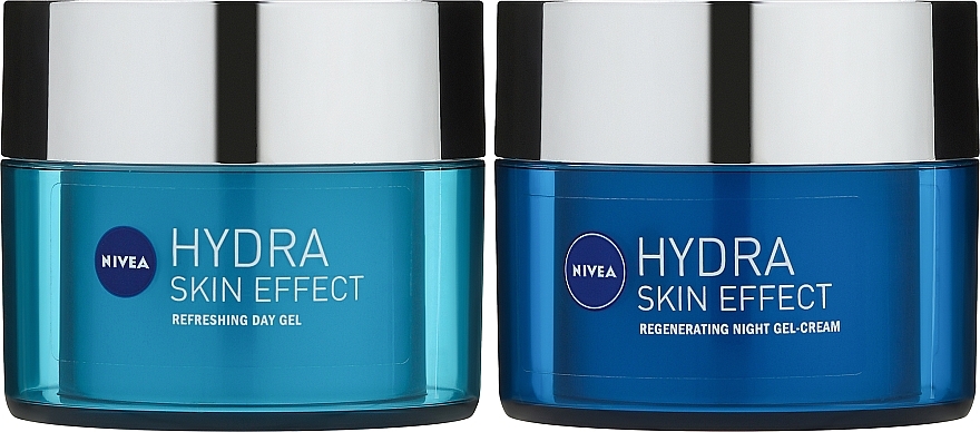 Набір для догляду за обличчям - NIVEA Hydra Skin (cr/2x50ml) — фото N2