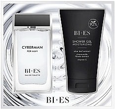 Духи, Парфюмерия, косметика Bi-Es Cyberman Set - Набор (edt/90ml + sh/gel/150ml)