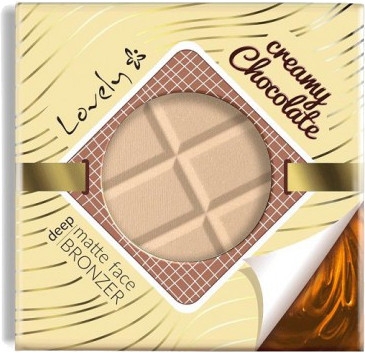 Пудра-бронзер для лица - Lovely Creamy Chocolate Deep Matte Bronze