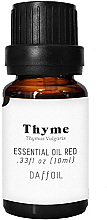 Духи, Парфюмерия, косметика Эфирное масло тимьяна - Daffoil Essential Oil Thyme