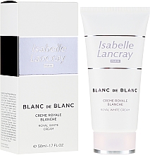 Парфумерія, косметика Освітлювальний крем - Isabelle Lancray Blanc De Blanc Royal White Cream