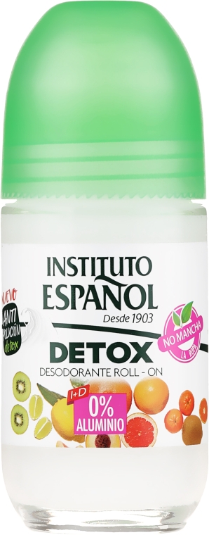 Шариковый дезодорант для тела - Instituto Espanol Detox Deodorant Roll-on