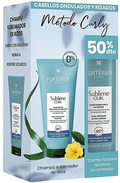 Набор - Rene Furterer Sublime Curl (shm/200ml + cr/100ml) — фото N1