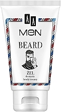 Гель для очищення бороди та обличчя - AA Cosmetics Men Beard Face Gel — фото N1