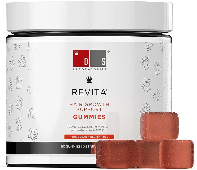 Желейки для підтримки росту волосся - DS Laboratories Revita Hair Growth Support Gummies — фото N1