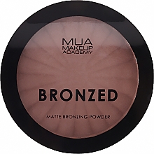 Бронзувальна пудра для обличчя - MUA Bronzed Matte Bronzing Powder — фото N1