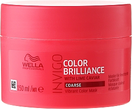 Маска-догляд для захисту кольору жорсткого фарбованого волосся - Wella Professionals Invigo Color Brilliance — фото N3
