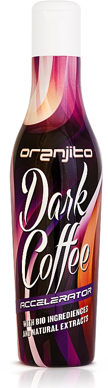 Молочко для засмаги в солярії - Oranjito Max. Effect Dark Coffee — фото N1