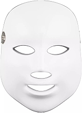 Парфумерія, косметика Лікувальна LED-маска для обличчя, біла - Palsar7 LED Face White Mask