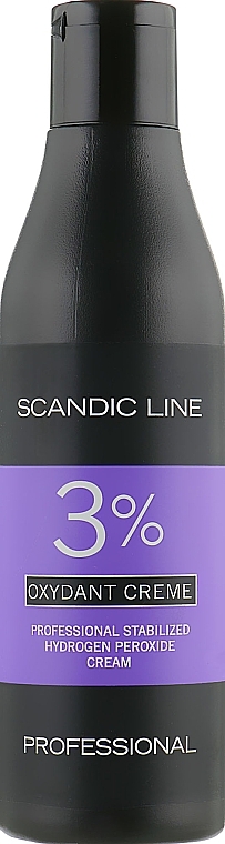 УЦЕНКА Окислитель для волос - Profis Scandic Line Oxydant Creme 3% * — фото N1
