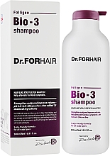 Відновлювальний шампунь від випадіння зі стовбуровими клітинами - Dr.FORHAIR Folligen Bio-3 Shampoo — фото N2
