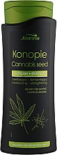 Шампунь з насінням коноплі - Joanna Cannabis Seed Moisturizing-Strengthening Shampoo — фото N3