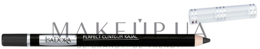 Контурний олівець для очей - IsaDora Perfect Contour Kajal — фото 51 - Indian Black