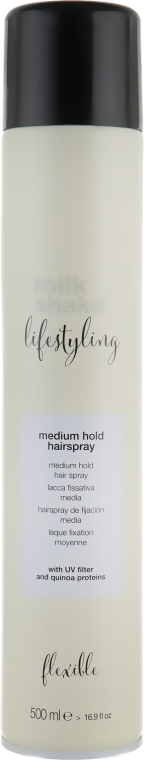 Лак для волосся середньої фіксації - Milk_Shake Lifestyling Hairspray Medium Hold — фото N1