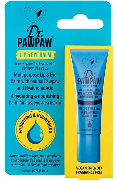 Бальзам для губ - Dr. Pawpaw Lip & Eye Balm — фото N1