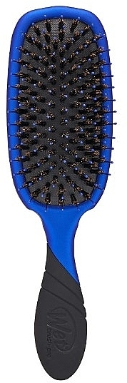 Расческа для блеска волос, синяя - Wet Brush Pro Shine Enhancer Royal Blue — фото N1