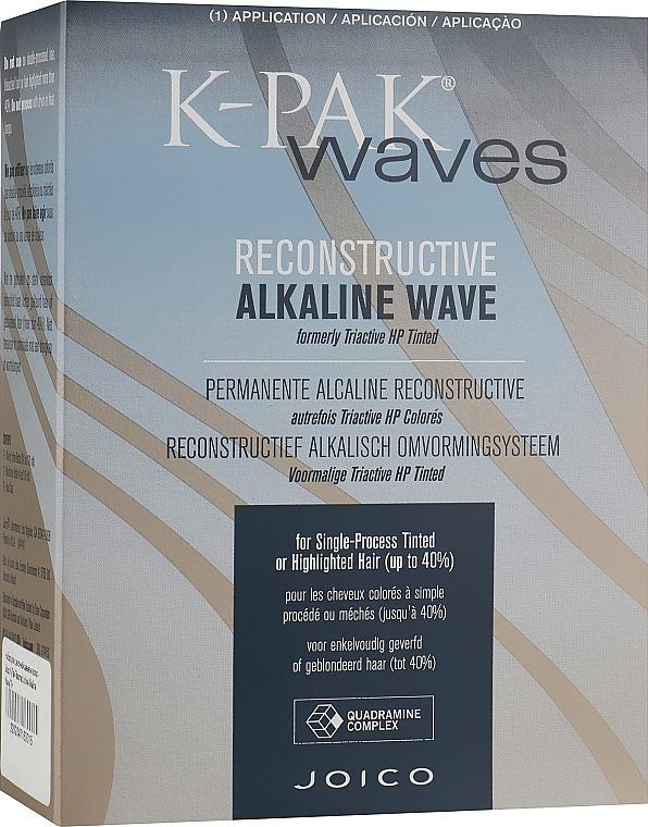 Набор для щелочной завивки волос - Joico K-Pak Reconstructive Alkaline Wave T/H — фото N1