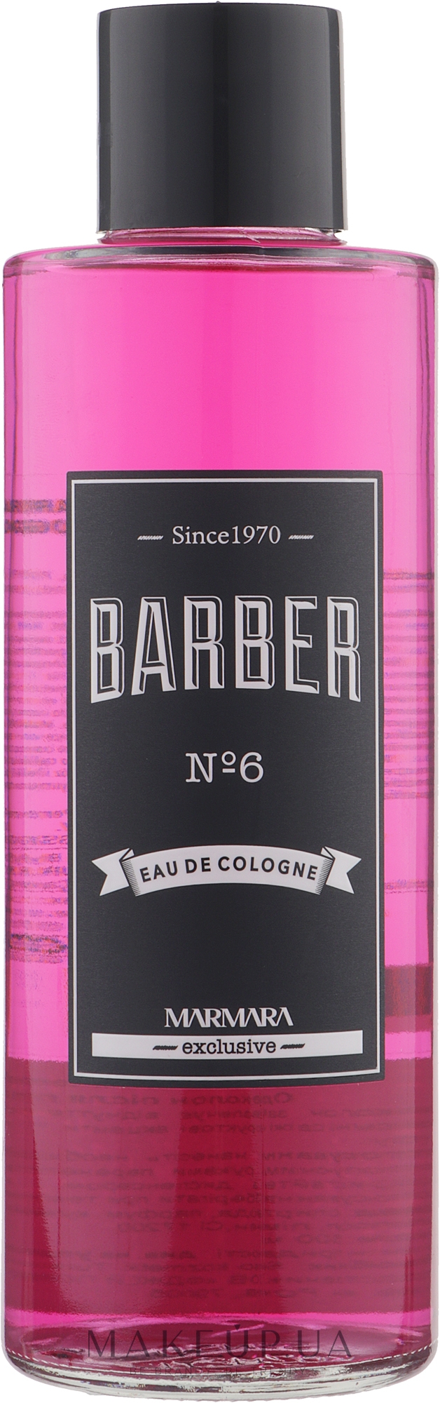 Одеколон після гоління - Marmara Barber №6 Eau De Cologne — фото 500ml