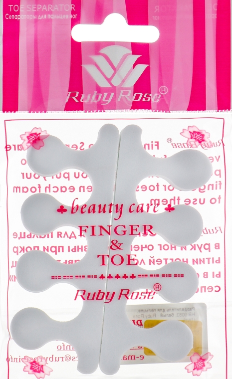 Разделитель для пальцев, НВ-9083, белый - Ruby Rose