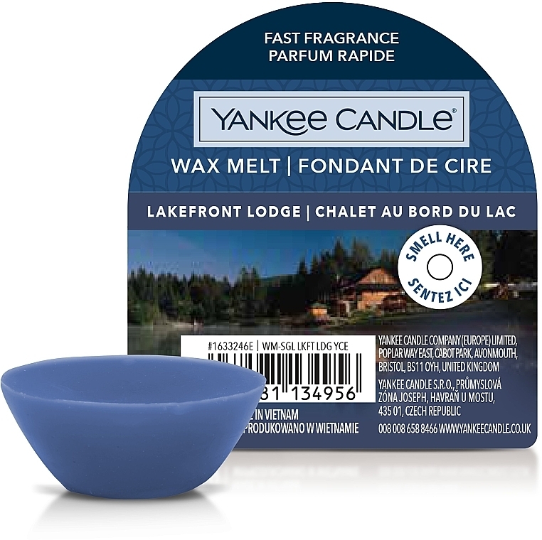 Ароматический воск - Yankee Candle Wax Melt Lakefront Lodge — фото N1