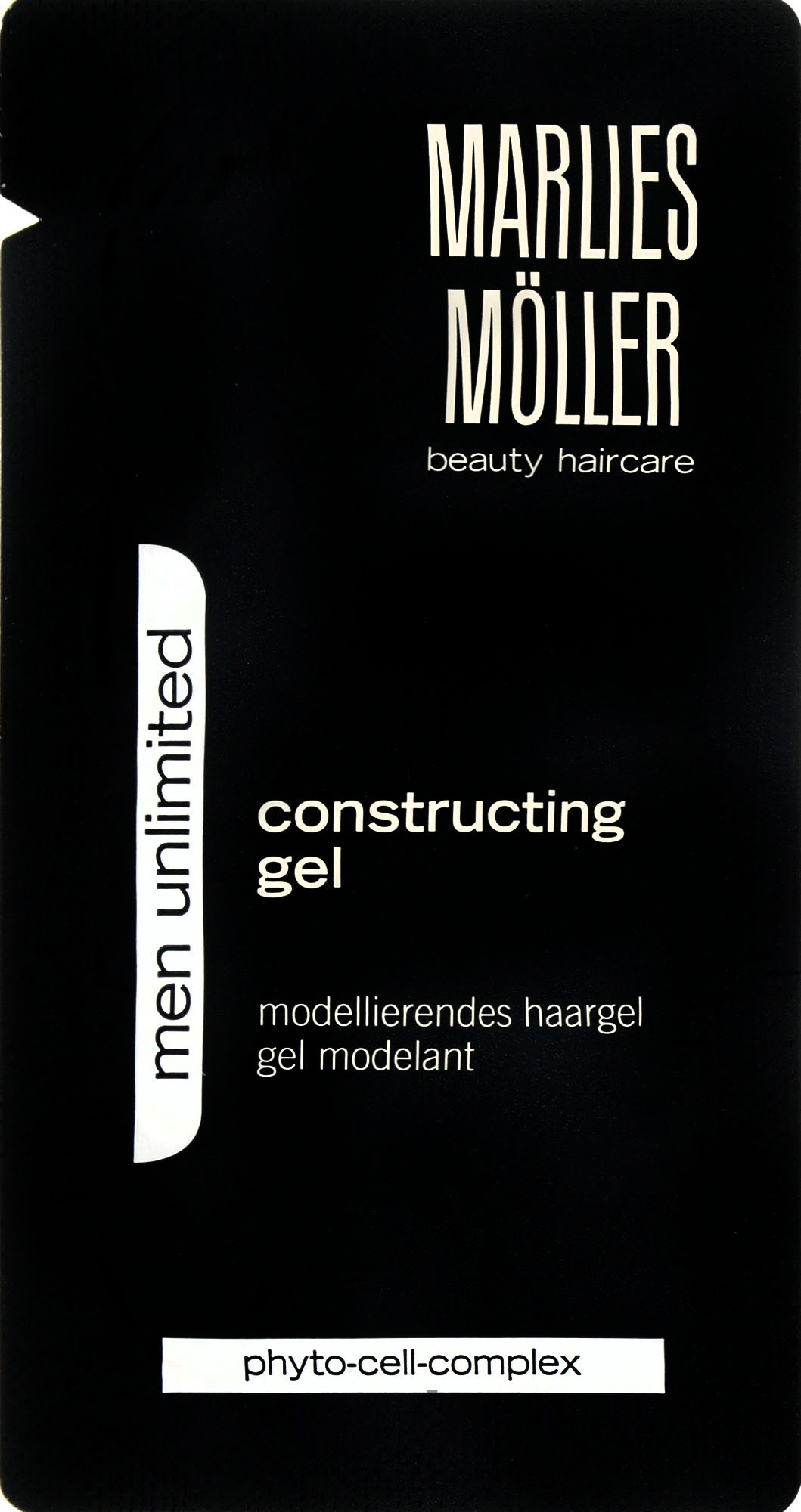 Гель-конструктор для укладання волосся - Marlies Moller Men Unlimited Energy Constructing Gel (пробник)	 — фото 7ml