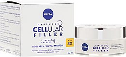 Духи, Парфюмерия, косметика Дневной крем для лица - NIVEA Hyaluron Cellular Filler SPF30
