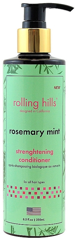 Зміцнювальний кондиціонер "Розмариново-м'ятний" - Rolling Hills Rosemary Mint Strenghtening Conditioner — фото N1