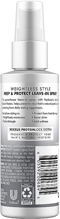Незмивний спрей-кондиціонер для волосся - Nexxus Prep&Protect Leave-In Spray Leave-in Spray — фото N2