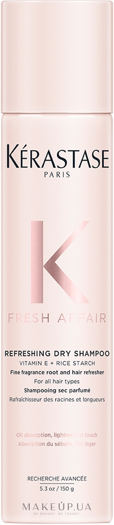 Освіжаючий сухий шампунь для волосся - Kerastase Fresh Affair Dry Shampoo — фото 150g