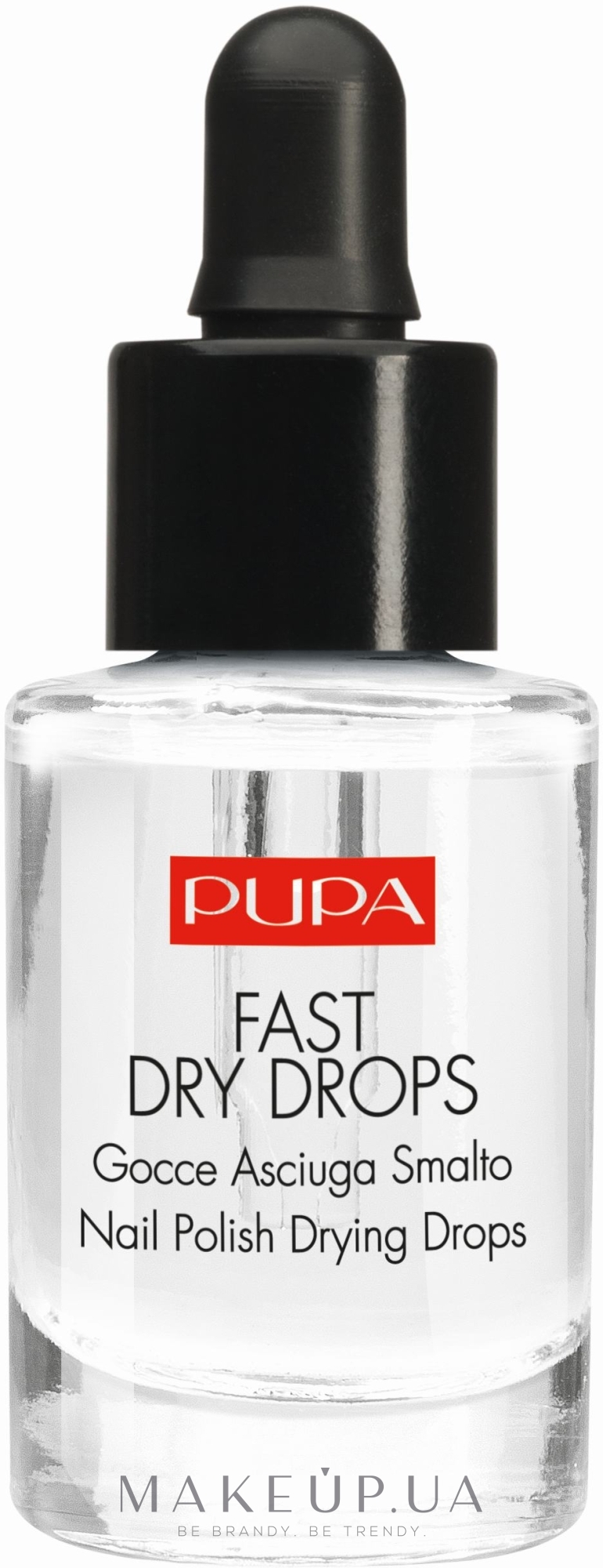 Жидкость для сушки лака - Pupa Fast Dry Drops — фото 7ml