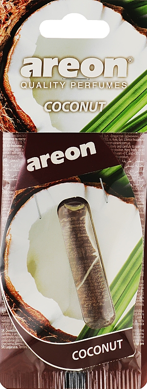 Ароматизатор для автомобиля, капсула "Кокос" - Areon Mon Liquid Coconut — фото N1