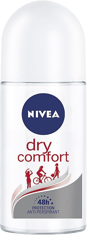 Дезодорант шариковый "Защита и комфорт" - NIVEA Deodorant Dry Comfort Roll-On — фото N1