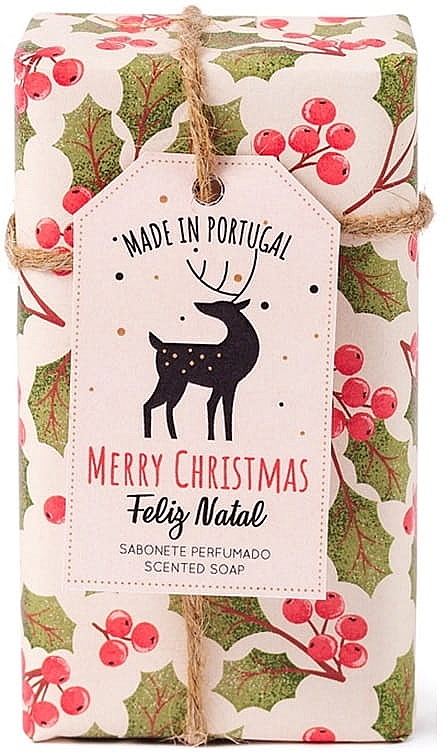 Натуральное мыло "Сосна и кедр" - Essencias De Portugal Merry Christmas  — фото N1