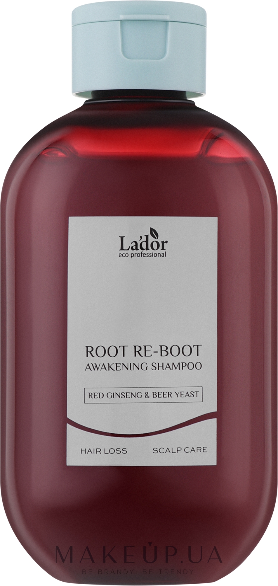 Lador Root Re-Boot Awakening Shampoo Red Ginseng & Beer Yeast - Шампунь для роста  волос 