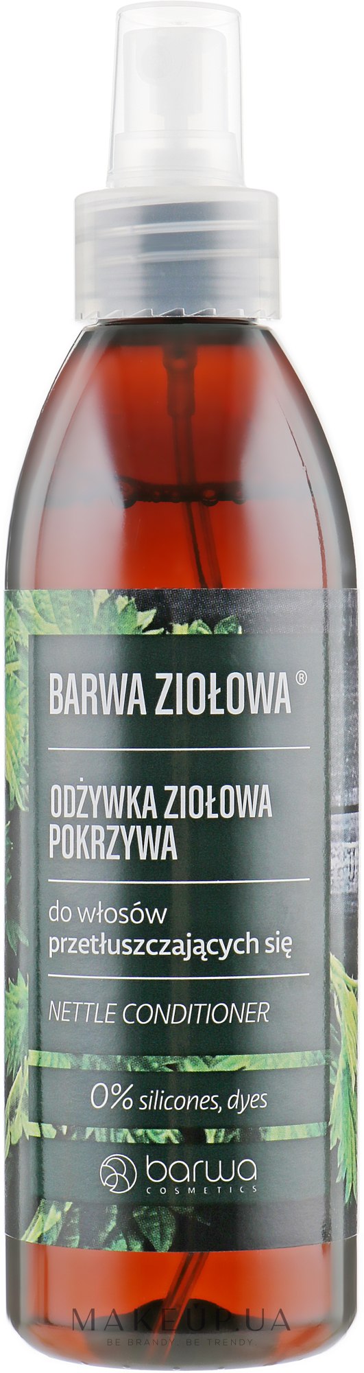Кондиционер с экстрактом крапивы для жирных волос - Barwa Herbal Conditioner — фото 250ml