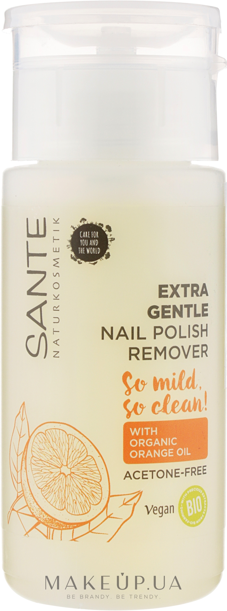 Рідина для зняття лаку - Sante Extra Gentle Nail Polish Remover — фото 100ml