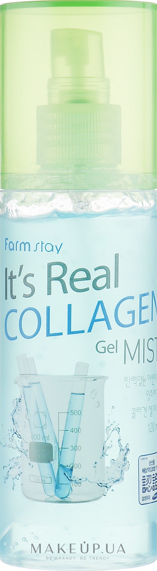 Гель-мист для лица с коллагеном - FarmStay It's Real Collagen Gel Mist — фото 120ml