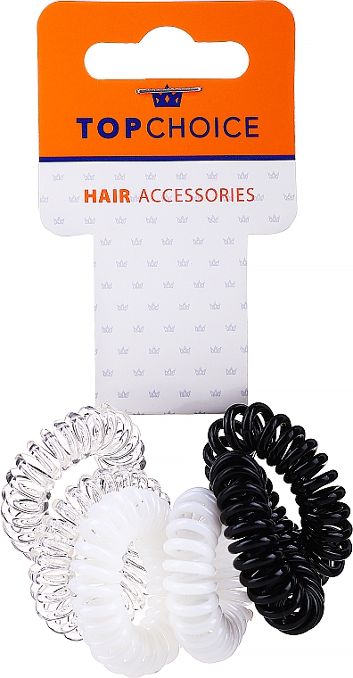 Резинки для волос 6 шт, 22401 - Top Choice — фото N1