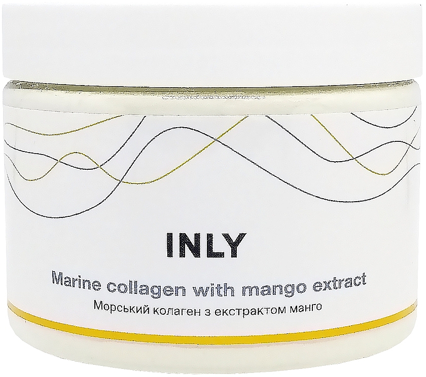 Низкомолекулярный морской коллаген с кленовым сиропом и экстрактом манго - Inly Marine Collagen With Mango Extract — фото N1