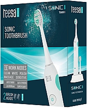 Электрическая звуковая зубная щетка, белая - Teesa Sonic Pro White TSA8011 — фото N1
