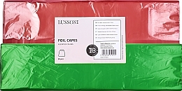 Парфумерія, косметика Накидки з фольги, червоні + зелені - Lussoni Foil Capes