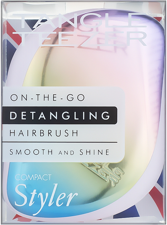 Компактная расческа для волос - Tangle Teezer Compact Styler Pearlescent Matte — фото N5